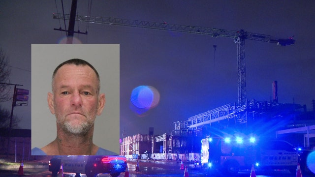 Man who climbed Dallas crane did $20,000 of damages, documents say
