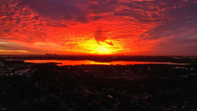 Dallas weather: Why North Texas has seen such amazing sunrises and sunsets this week
