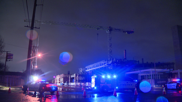 Man who climbed crane in Dallas taken into custody more than 24 hours later