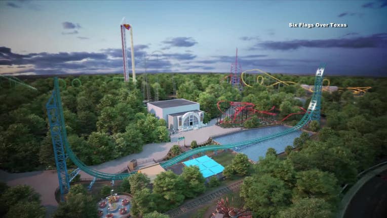 Six Flags Over Texas new Aquaman coaster to open in March