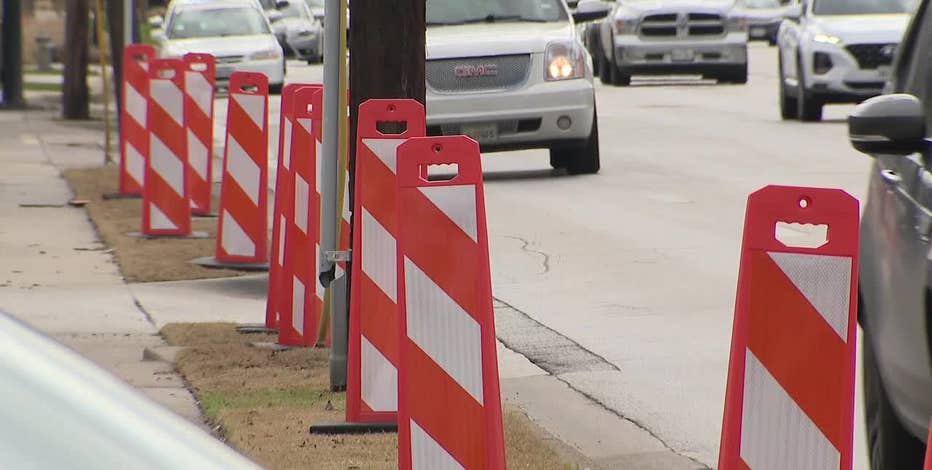 New construction on Fort Worth's University Drive will bring traffic delays
