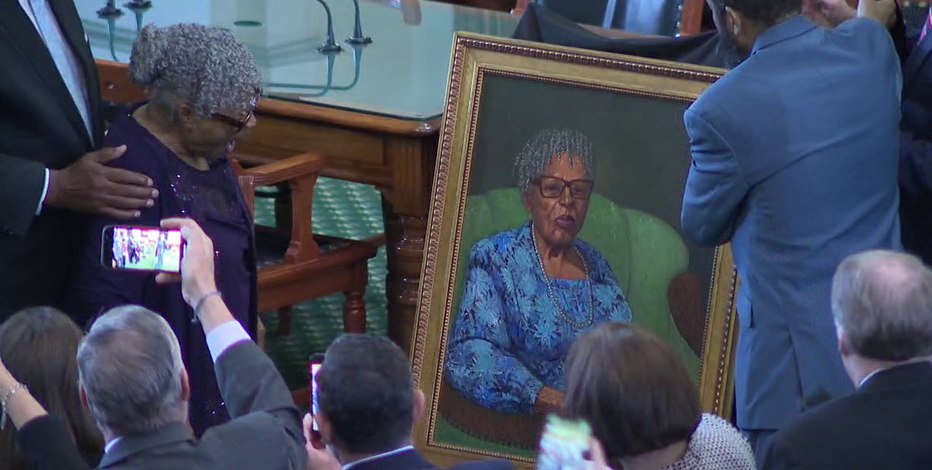 Opal Lee portrait unveiled at Texas State Capitol