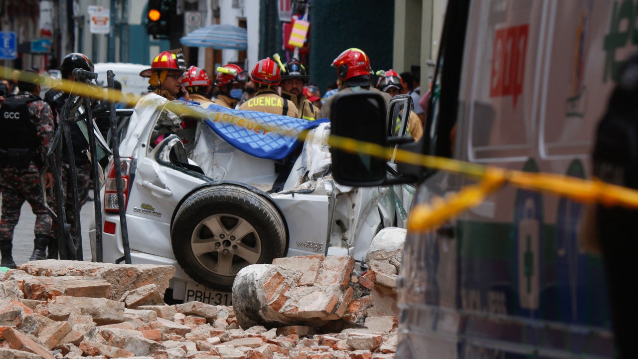 The Ecuador earthquake killed at least 15 people, and caused widespread damage