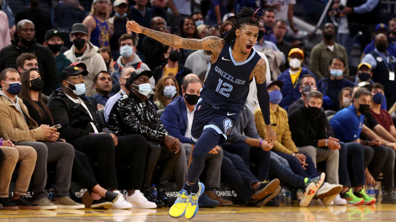 Morant, Grizzlies beat Warriors in OT, advance to face Jazz