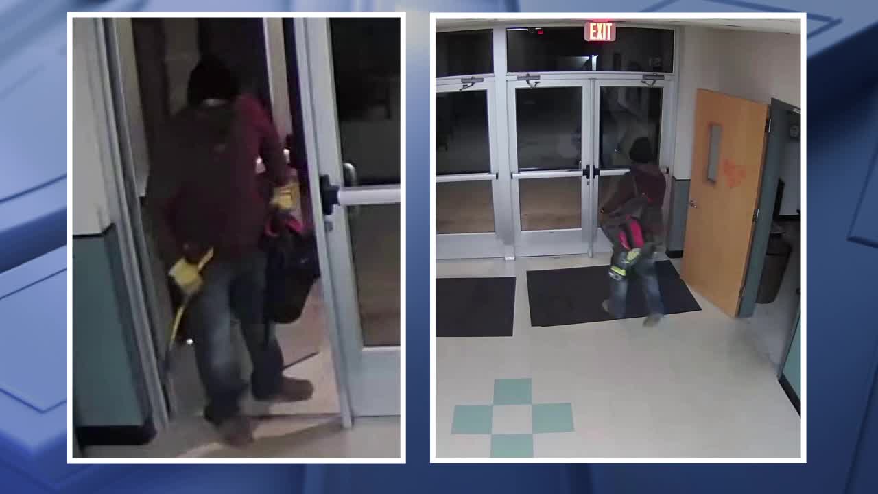 Watch: Thief breaks into Springtown Elementary to steal from vending machine - Vimarsana News