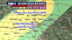 Dallas weather: Slight chance of severe storms, hail Friday