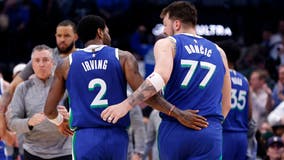 Doncic scores 42, Irving 40 as Mavs outlast 76ers 133-126