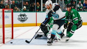 Adam Larsson's overtime goal helps Kraken beat Stars 5-4