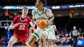 North Texas reaches NIT finals, shuts down Wisconsin 56-54