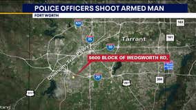 Fort Worth police shoot armed, suicidal man