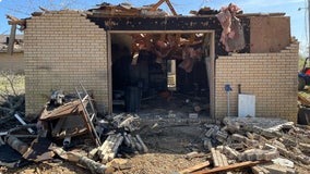 Father shields 1-week-old baby as Mississippi tornado destroys home