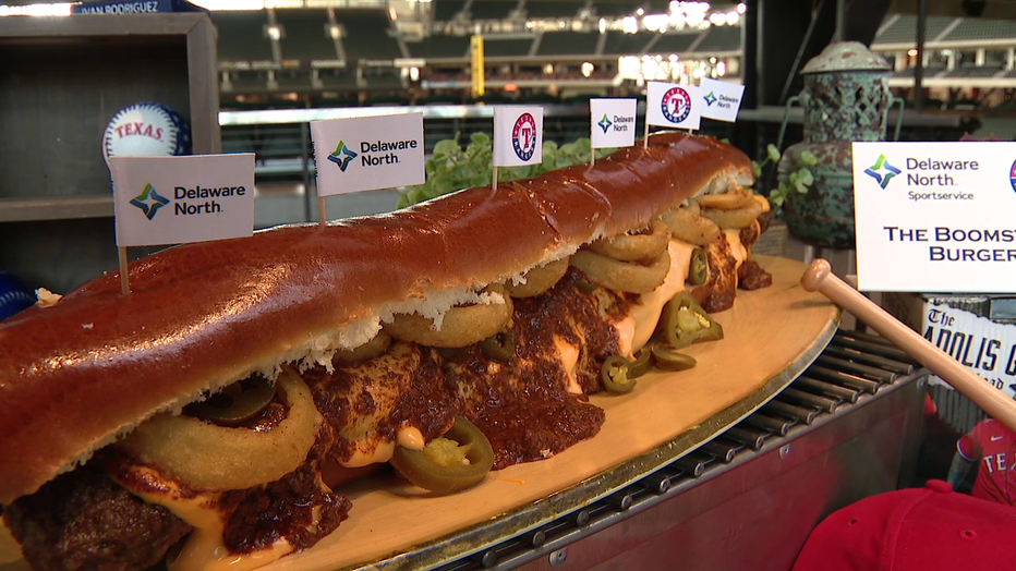 Texas Rangers reveal new foods at Globe Life Field, including a 2foot