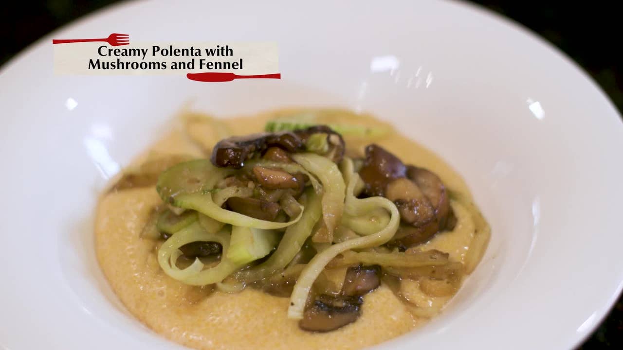 Creamy polenta recipe with mushrooms and fennel FOX 4 DallasFort Worth