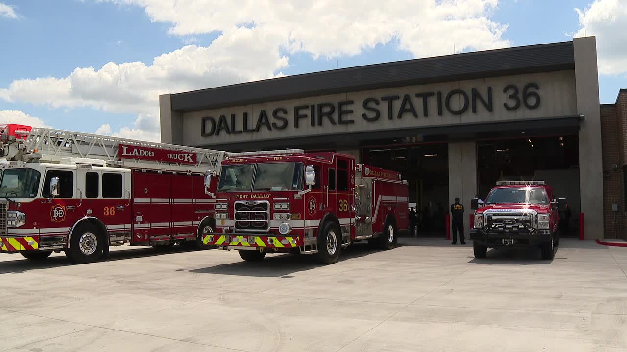 DFR’s new Fire Station 36 opens in West Dallas