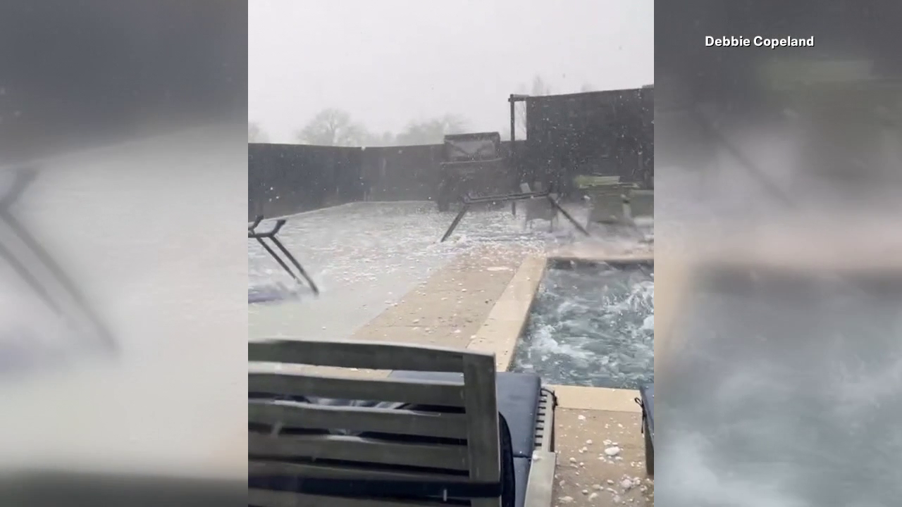 Grapefruit-sized hail reported in Waco area as storms pound areas south, west of Dallas-Fort Worth - FOX 4 News Dallas-Fort Worth
