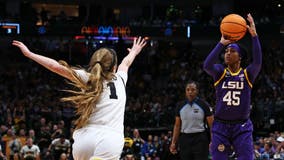 LSU wins 1st NCAA championship, beating Clark and Iowa