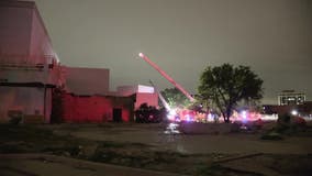 Fire crews again put out fire at old Valley View Mall in Dallas
