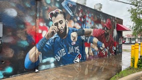 Arlington mural of Rougned Odor's famous punch will be allowed to stay, despite city code controversy