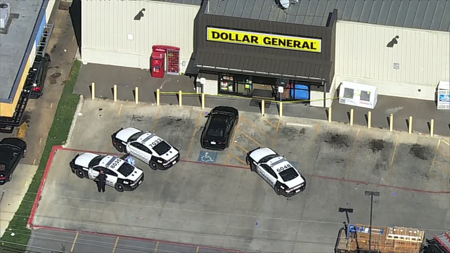 Two shot inside Pleasant Grove Dollar General