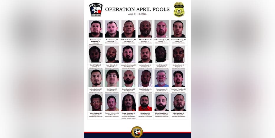 42 charged with solicitation of prostitution in Lake Worth during 'Operation April Fools'