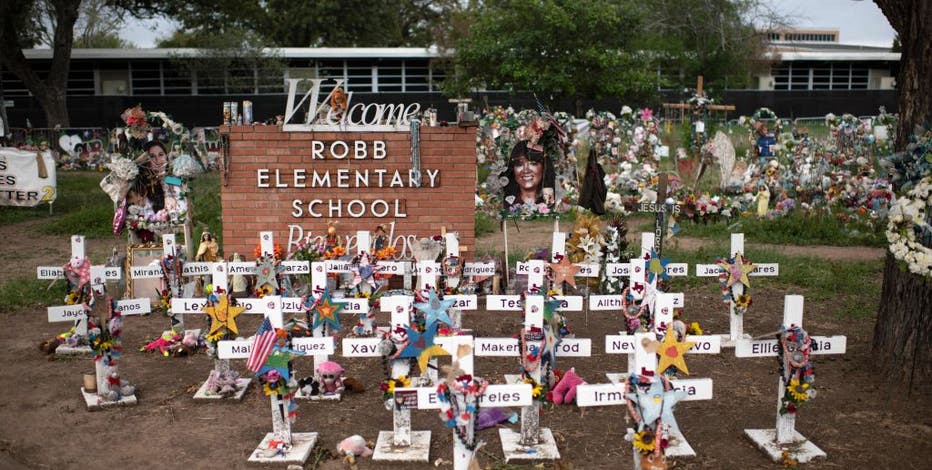 Uvalde victims' families show support for gun control bills