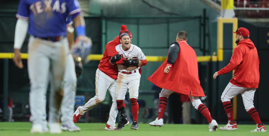 Friedl caps Reds comeback with hit in 7-6 win over Rangers