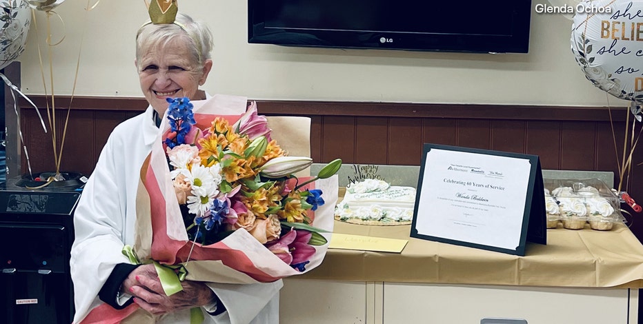 Rockwall Tom Thumb employee celebrates 60 years on the job