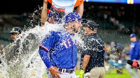 Grant Anderson wins in relief in MLB debut, Rangers beat Tigers 10-6