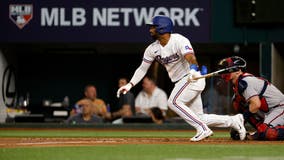 Garcia extends MLB-best RBI total, Rangers beat Braves 7-4