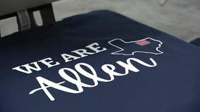 Allen High School students making shirts to raise money for shooting victims
