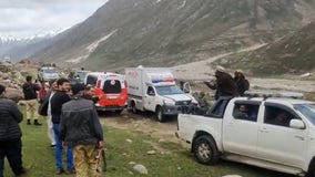 Avalanche in Pakistan kills at least 11 members of nomadic tribe