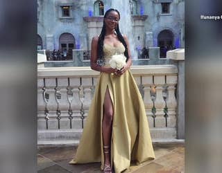 High school senior made her own prom dress and it s stunning