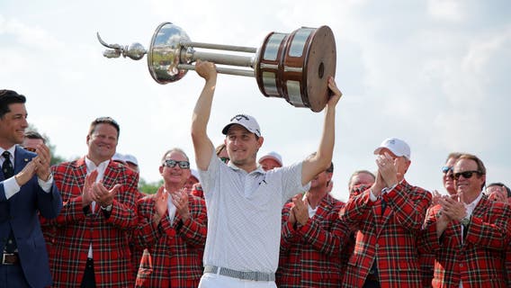 Grillo wins in 2nd playoff hole at Colonial in Fort Worth after blowing lead