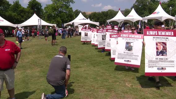 Carry the Load ends with memorial march at Reverchon Park