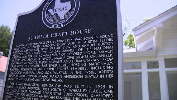 Juanita Craft Civil Rights House reopens to public, tells story of Dallas civil rights icon