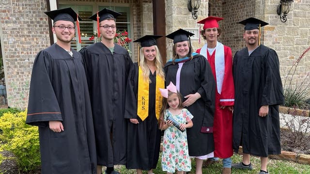 Graduation Grandpa: Terrell man to attend ceremonies for all 7 grandchildren