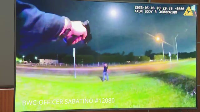 Dallas police release body camera video of officers shooting man who refused to drop gun