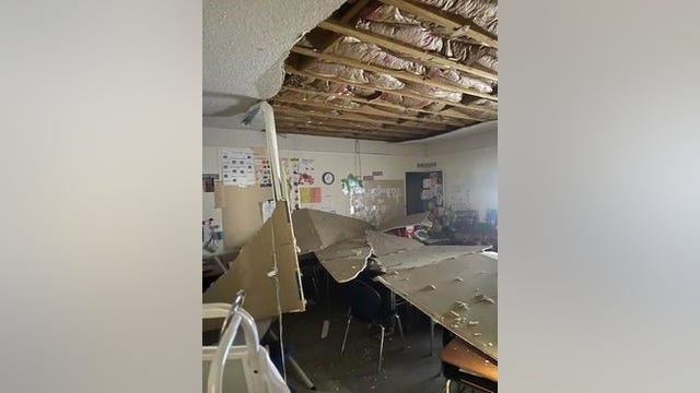 Dallas student hurt when classroom ceiling collapses
