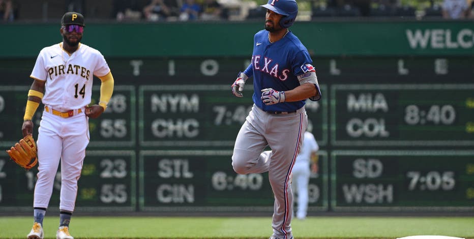 Semien homers, Martin Perez throws 7 strong innings as surging