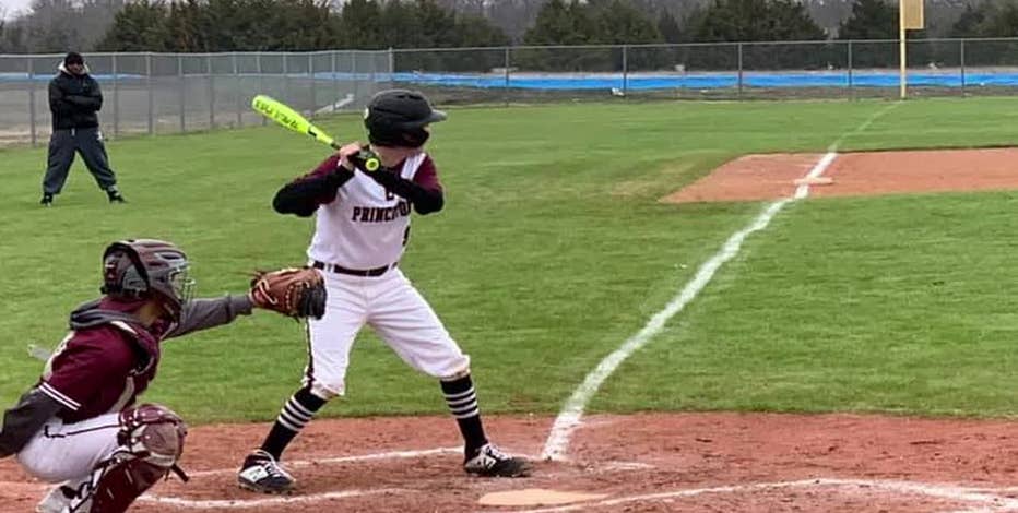 North Texas baseball player hit by stray bullet during game