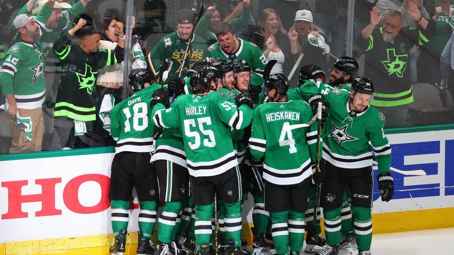 Dallas Stars Vs Vegas Golden Knights 2023 Western Conference Final Dueling Puck