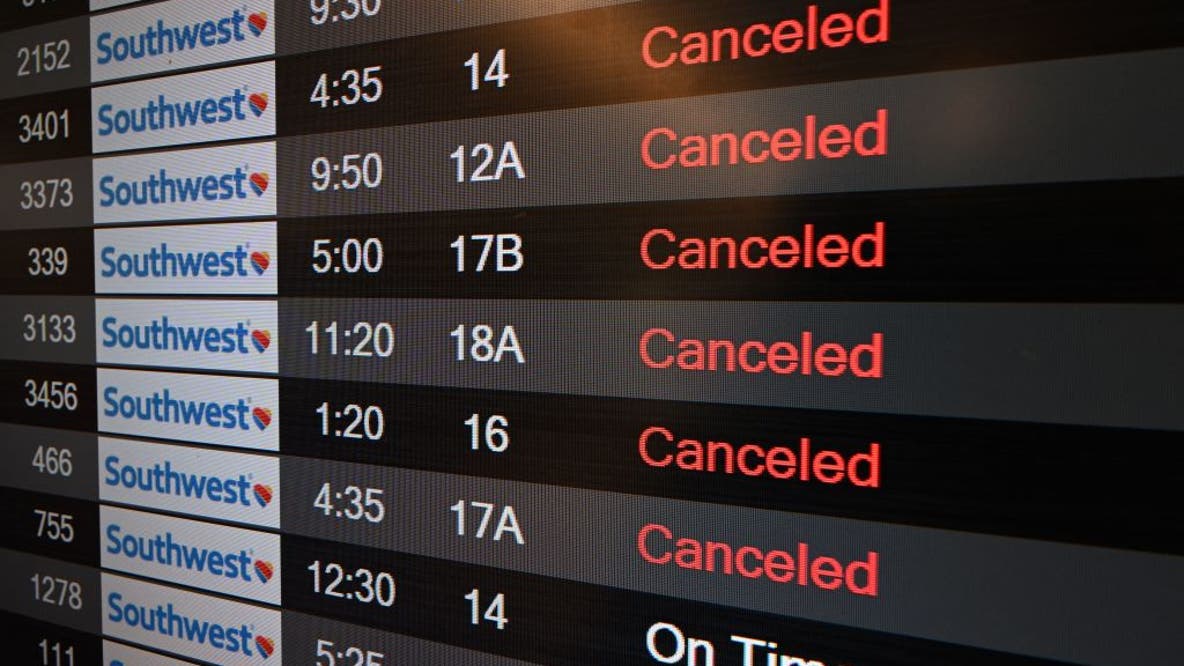 Texas winter storm: What happens if my flight is canceled?