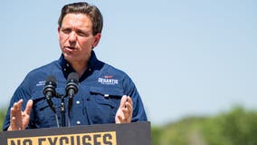 At Texas-Mexico border, Ron DeSantis unveils immigration platform with Trump in mind