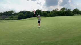 VIDEO: Plano 10-year-old's first hole-in-one caught on camera