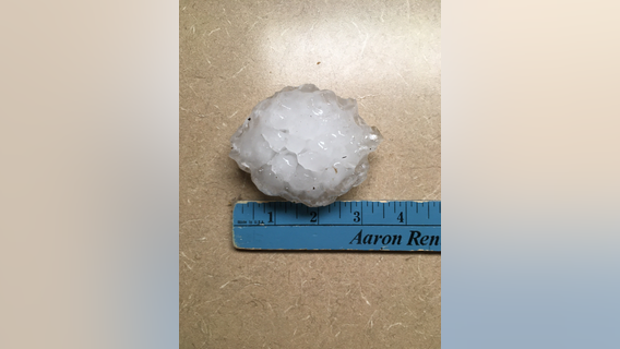 Dallas Weather: More large hail damages homes, cars in North Texas