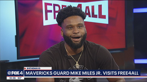 Mavericks guard, DFW native Mike Miles Jr. joins Free4All to discuss signing with Dallas