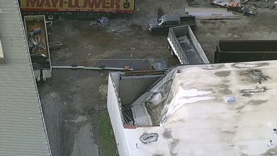 Storms cause damage to buildings across North Texas Tuesday