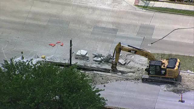 Cut gas line prompts evacuation in Plano