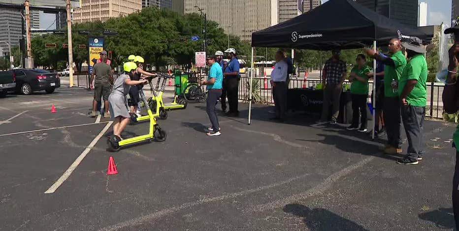 Safety event held as scooters back on Dallas streets
