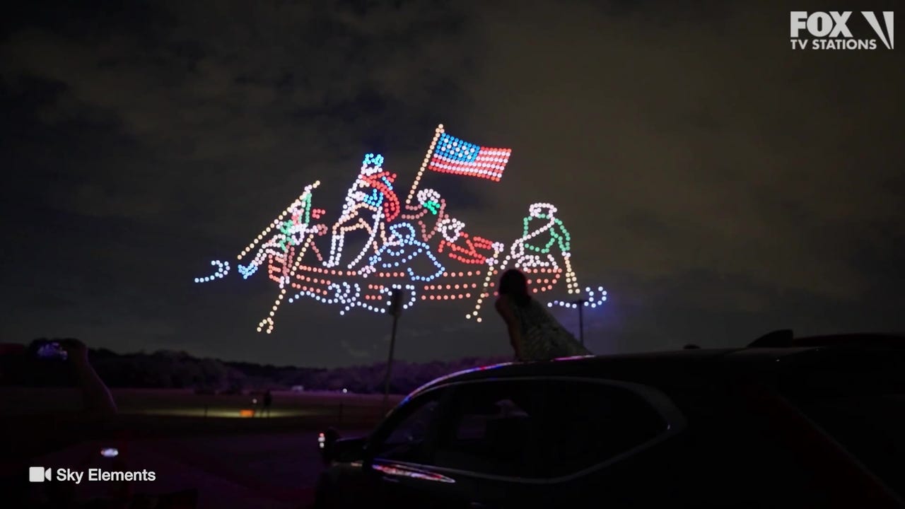 North Richland Hills Drone Show Breaks Guinness World Record | FOX 4 ...